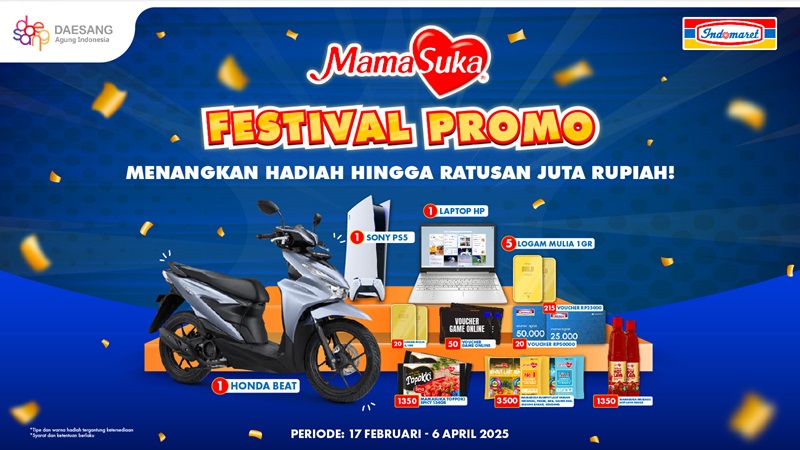Yuk Ikuti MamaSuka Festival Promo 2025 dan Raih Hadiah Senilai Ratusan Juta Rupiah!